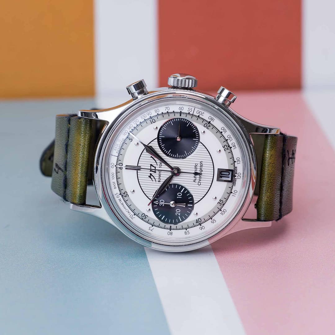 Kurono Tokyo Chronograph 1 Panda Dial L.E. (68 pces) Stainless