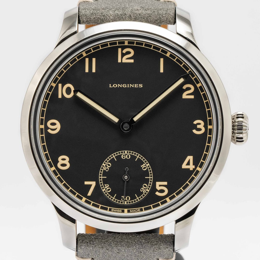 Preowned Longines Heritage Military 1938 Limited Edition Stainless