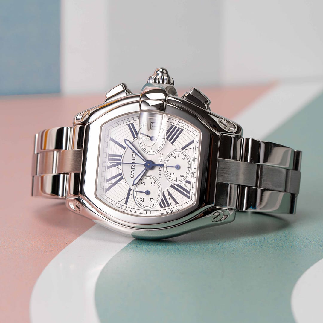 Cartier roadster best sale size comparison