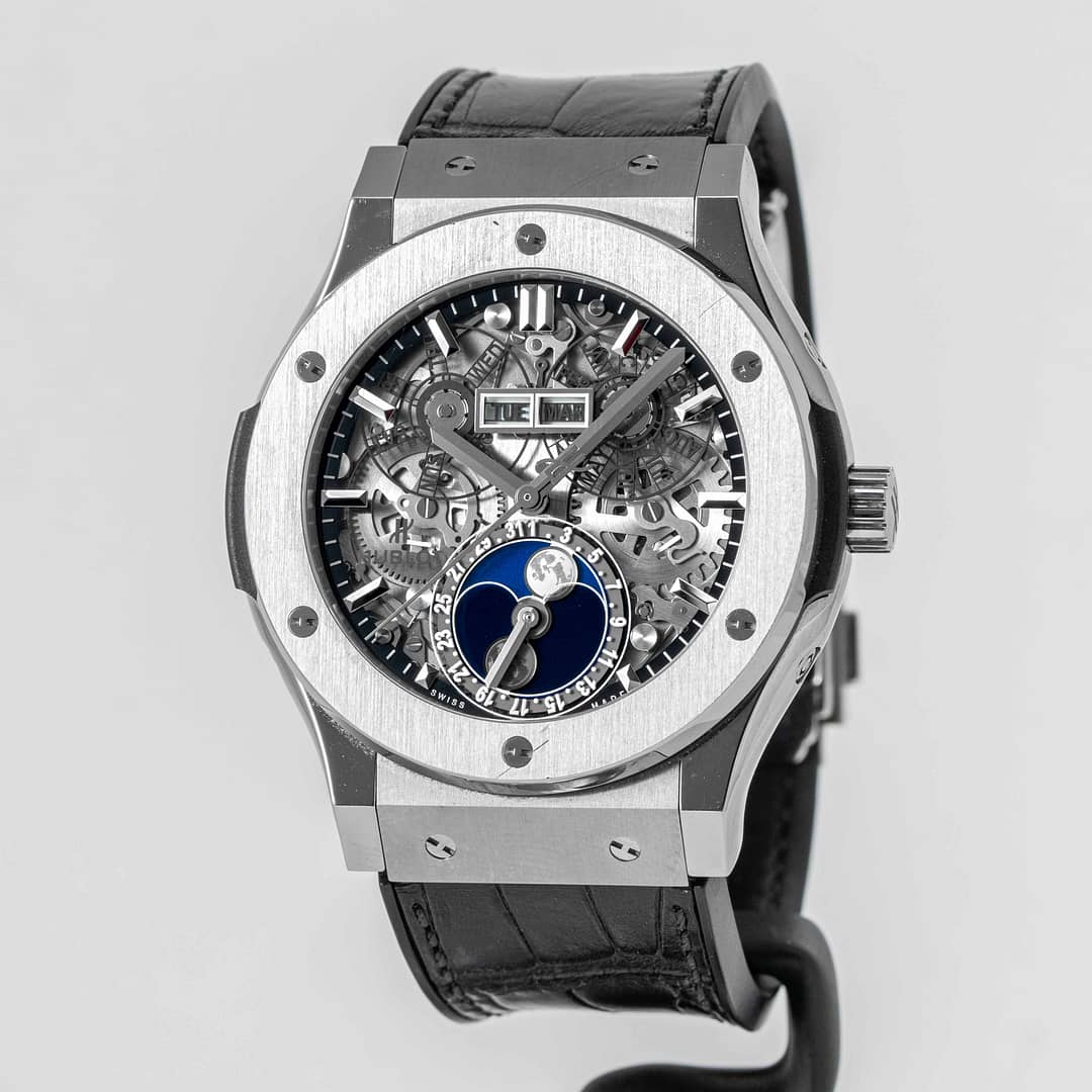 Aerofusion 2024 moonphase titanium