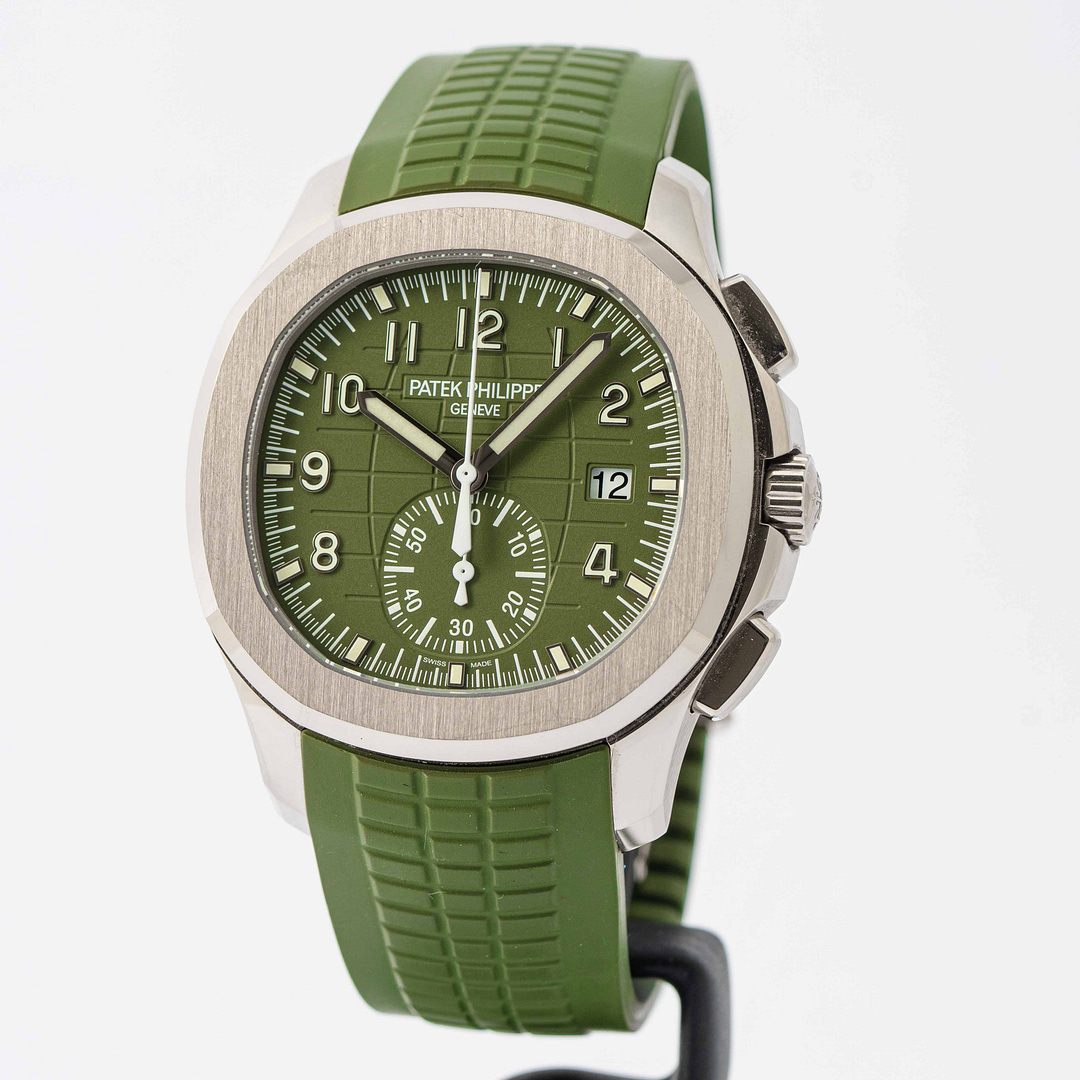 Patek philippe camo green strap sale