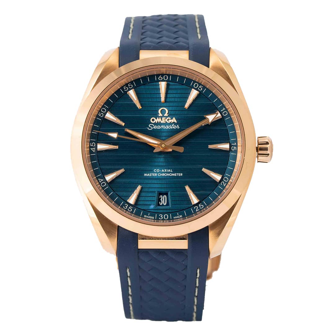 Omega rose outlet gold aqua terra