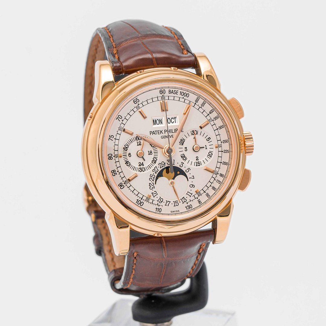 Patek 1518 perpetual rose gold best sale