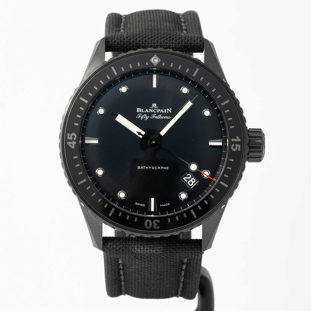 Blancpain fifty fathoms bathyscaphe 2024 ceramic