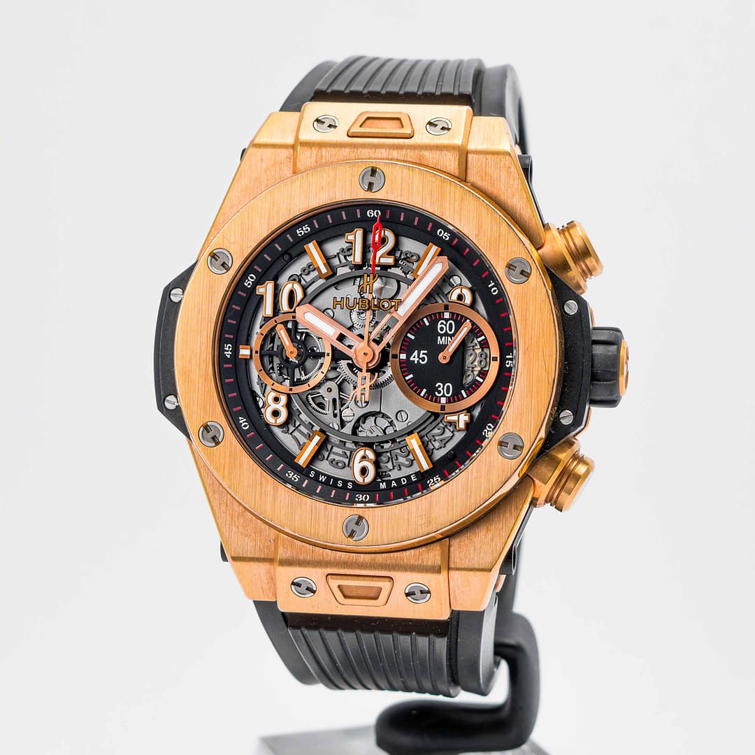 Preowned Hublot Big Bang Unico King Gold (Rose Gold) 45mm (411.OX.1180