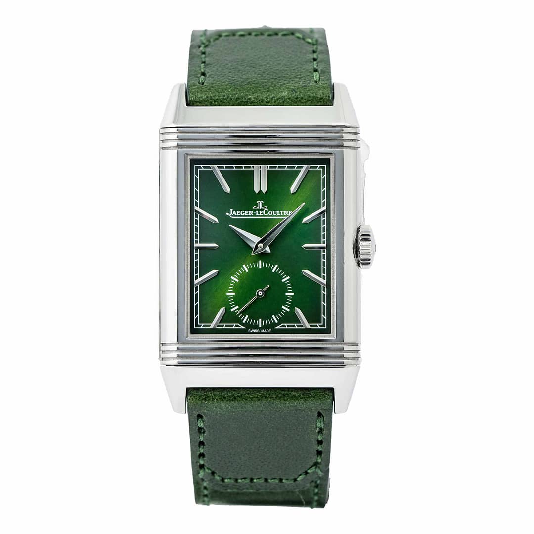 Preowned Jaeger LeCoultre Reverso Tribute Small Seconds Stainless