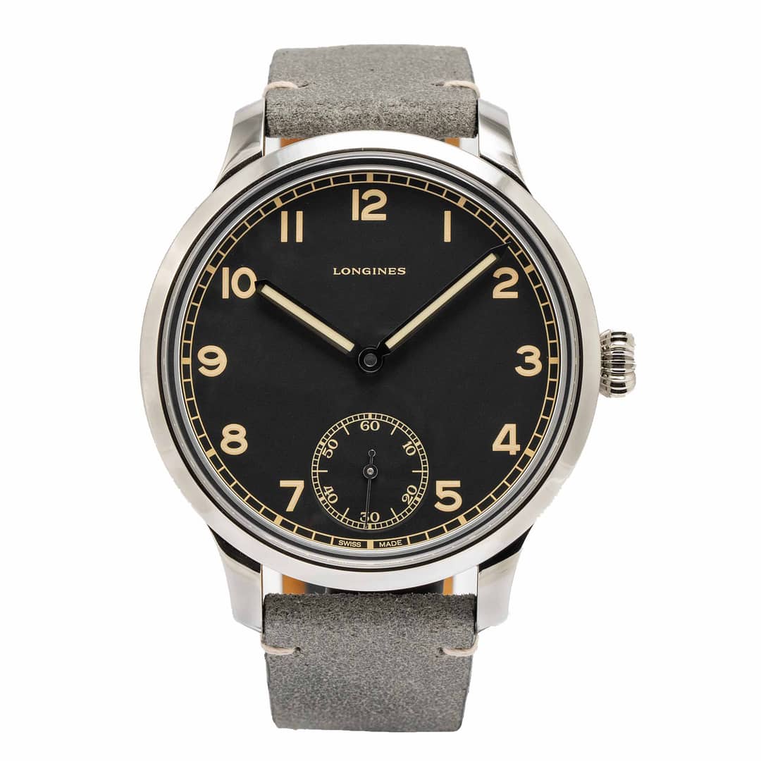 Preowned Longines Heritage Military 1938 Limited Edition Stainless