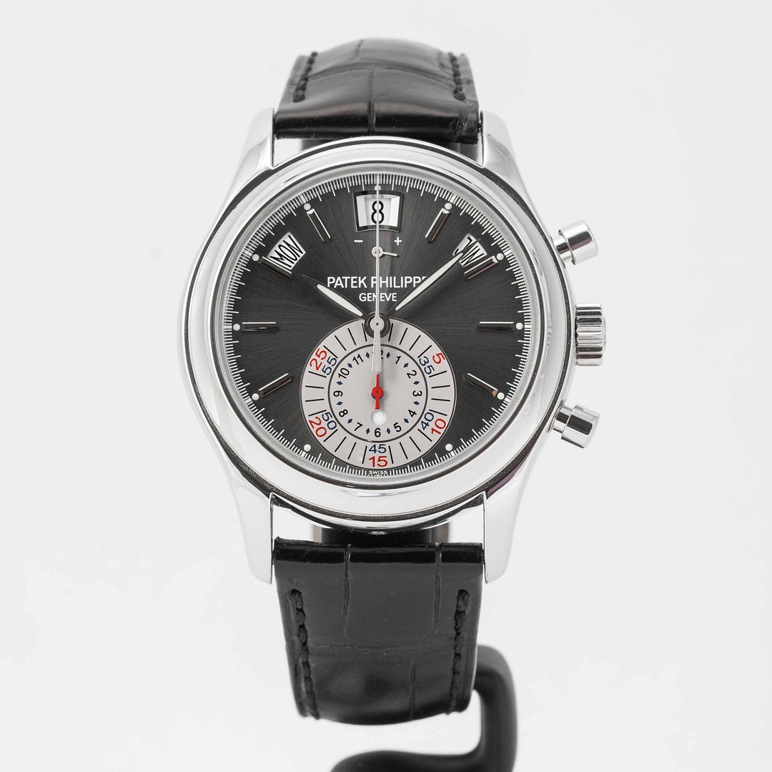 Patek Philippe 5960P 001 Annual Calendar Chronograph Platinum 40.5