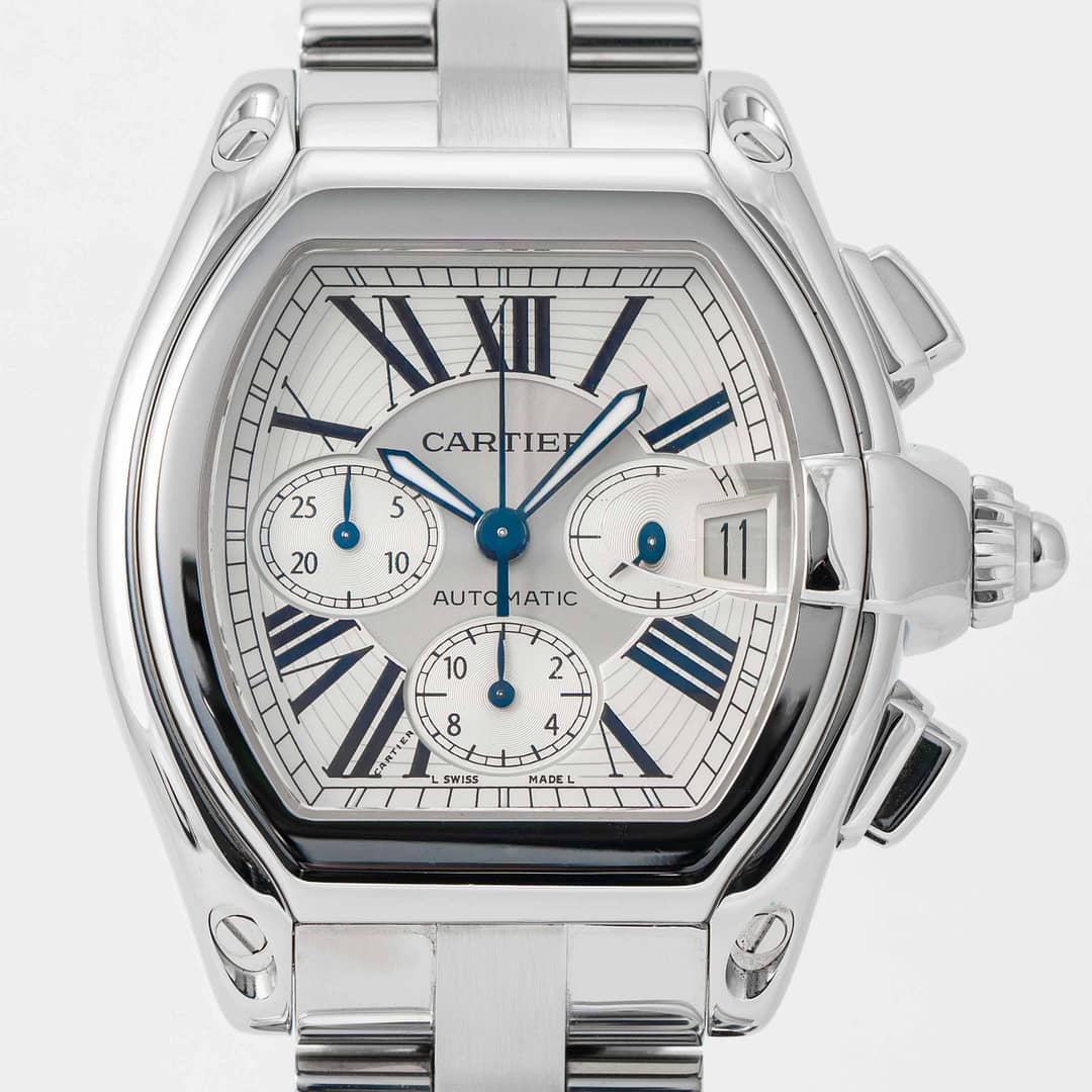 Cartier Roadster XL Chronograph Stainless 40mm x 48mm 2618