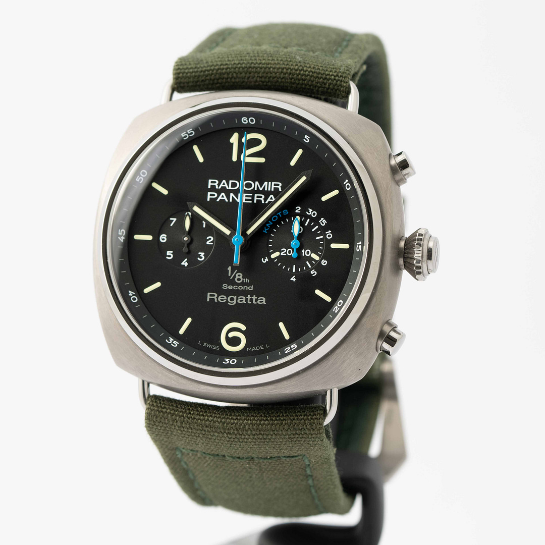 Preowned Panerai Radiomir Regatta 1 8th Second Chronograph Limited