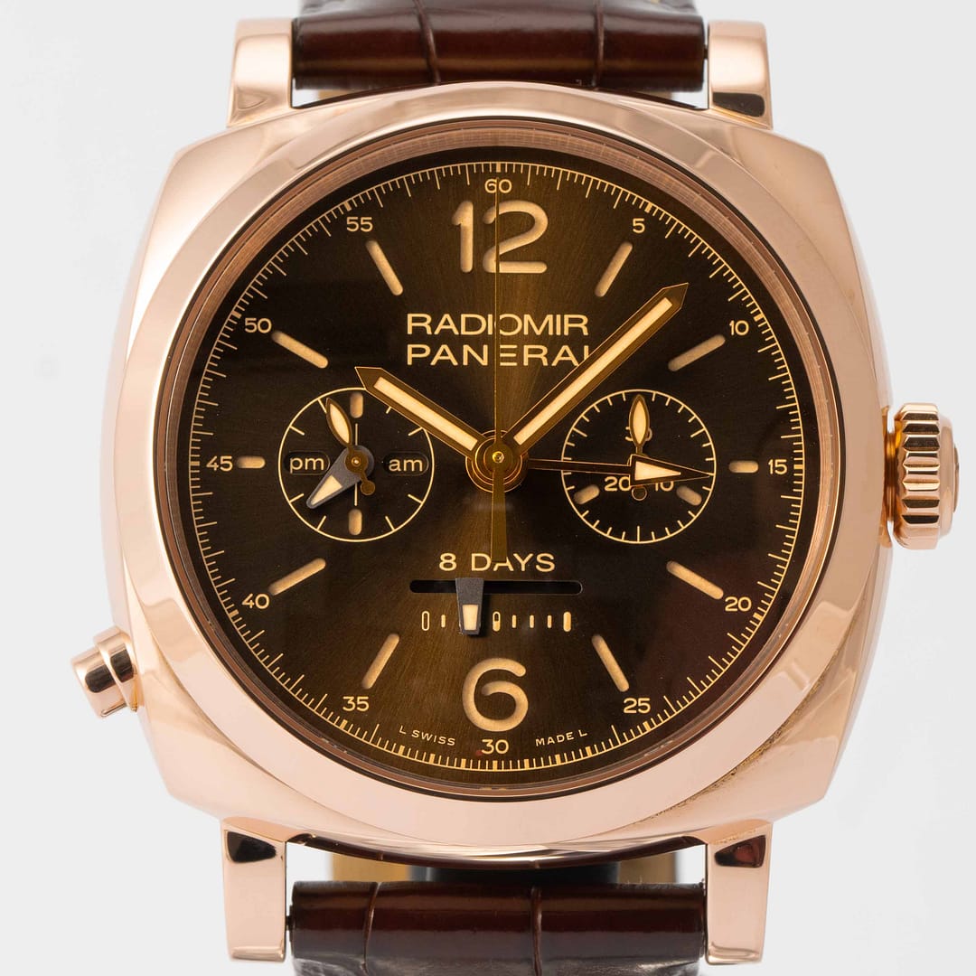 Preowned Panerai Radiomir 1940 Chronograph Monopulsante GMT 8 Days