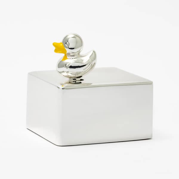 Wallace Baby Duck Music Box (Silver-Plated) — Shreve, Crump