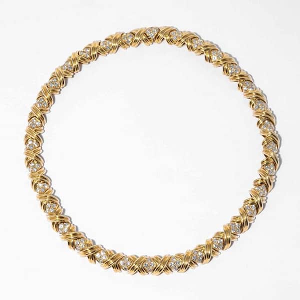 Tiffany on sale gold jewelry