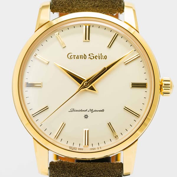 Grand seiko yellow gold hotsell