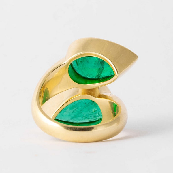 Buy Emerald Ring, Oval Emerald, Genuine Emerald, Diamond and Emerald, 14k  Emerald Ring, Green Emerald Ring, Diamond Cluster Ring, Gold Diamond Online  in India - Etsy