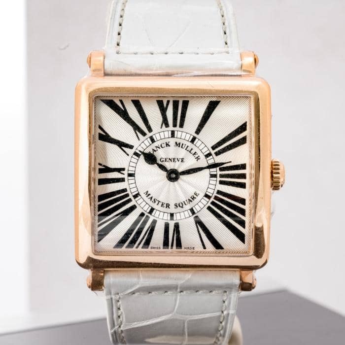 Franck Muller Master Square Rose Gold 34mm 6002 M QZ R Shreve