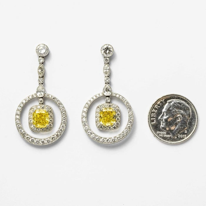 Yellow on sale canary earrings