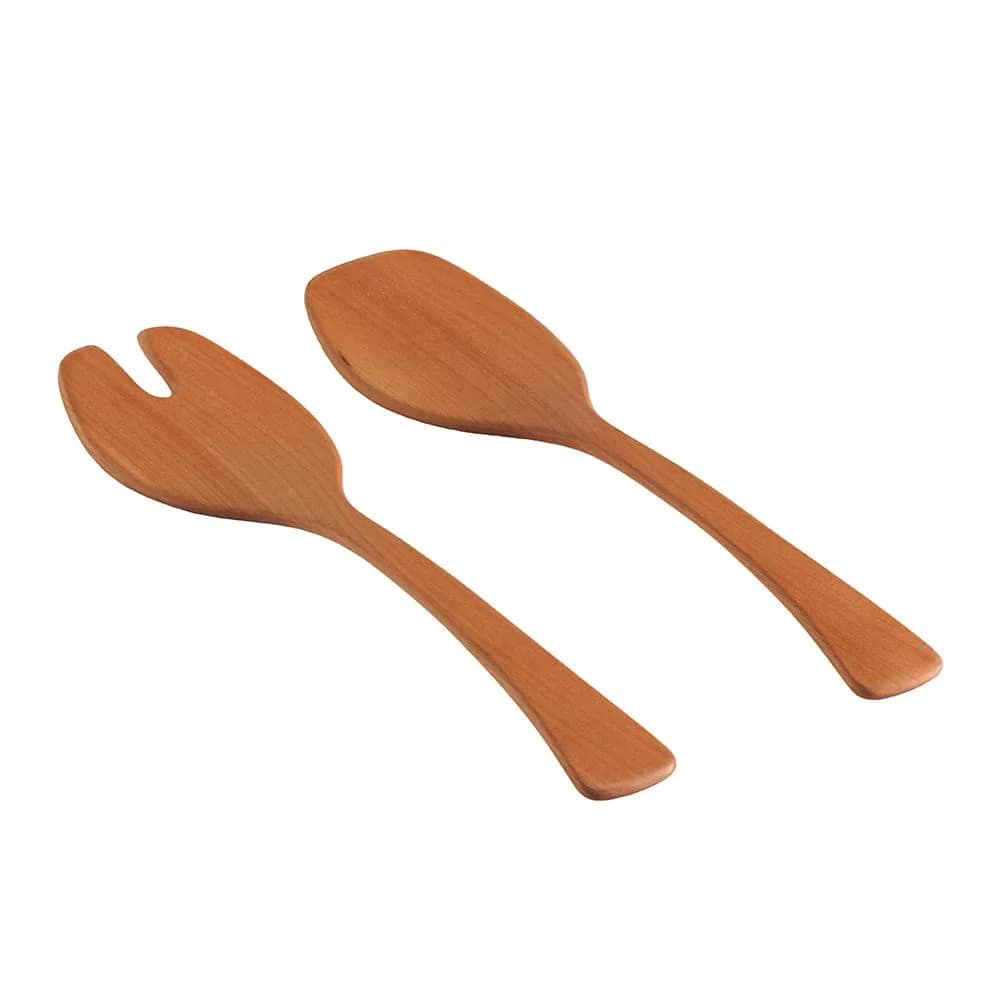 Medium Wood Salad Servers