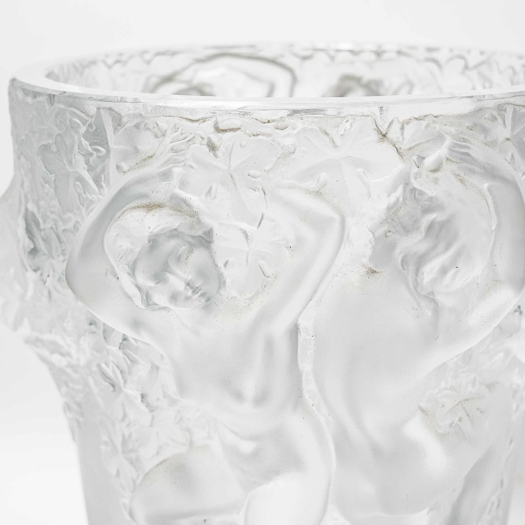 Vintage Lalique Frosted Crystal 