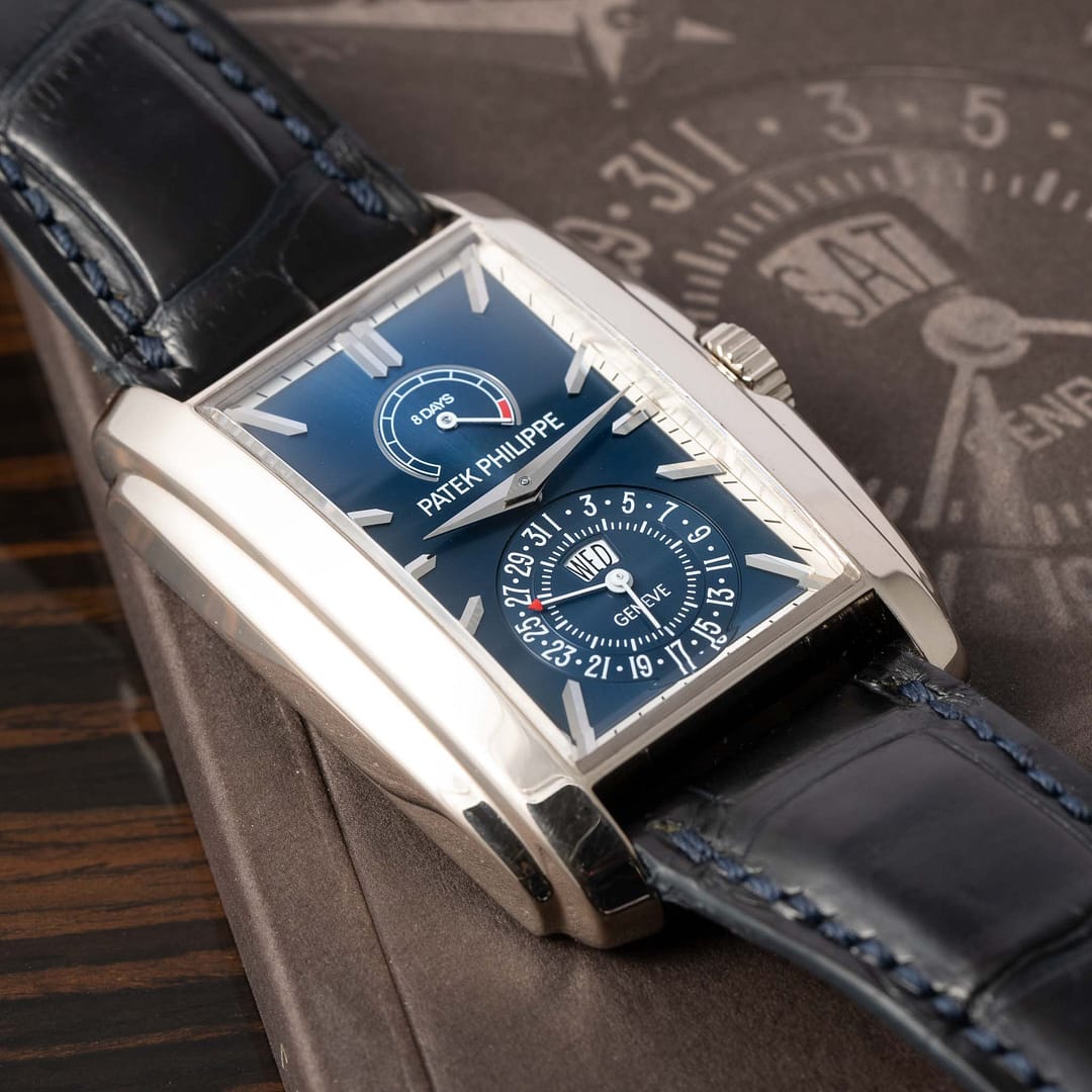 Patek Philippe 5200G-001 Gondolo 8-Days Power Reserve White Gold