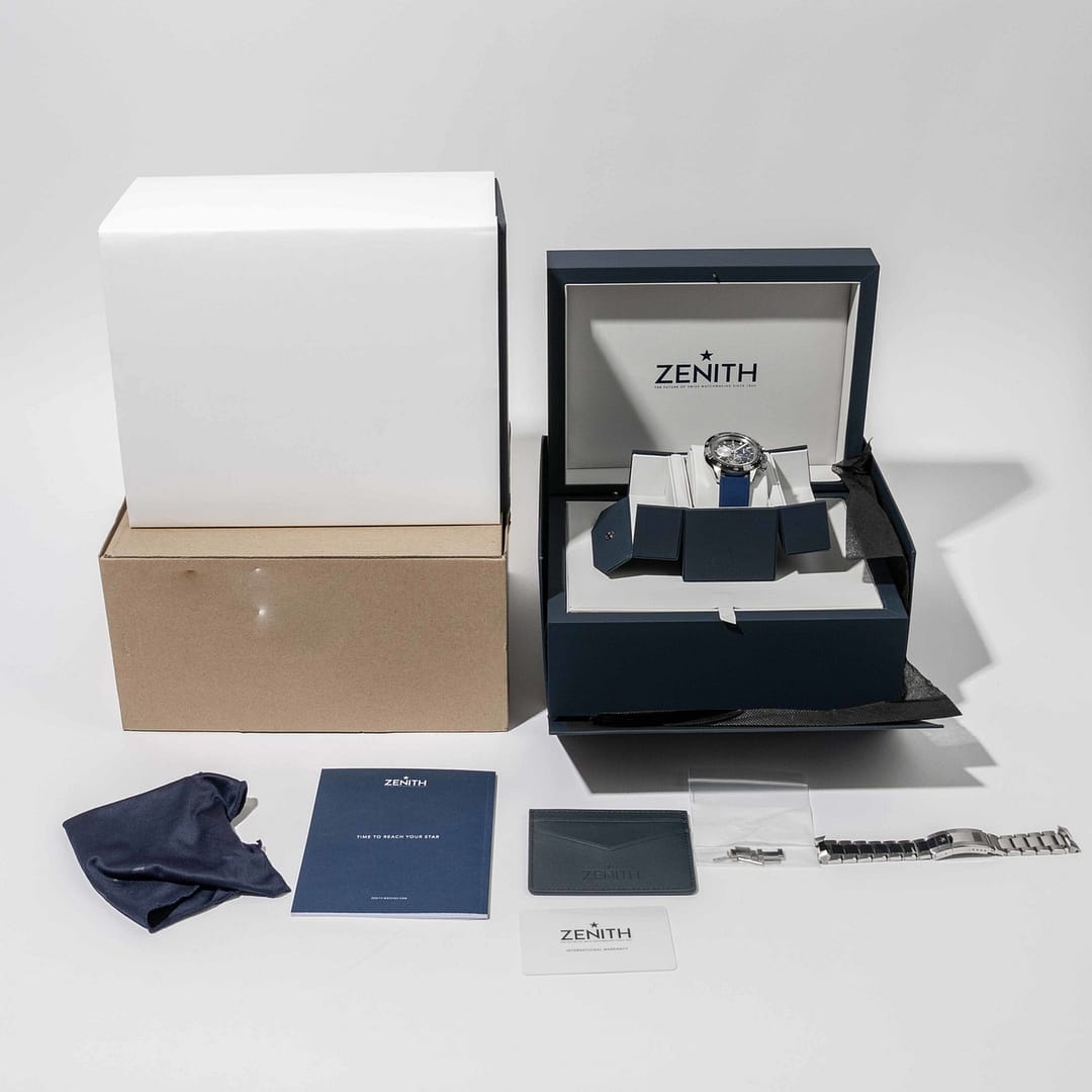 Pre-owned Zenith Chronomaster Sport Chronograph Stainless Steel