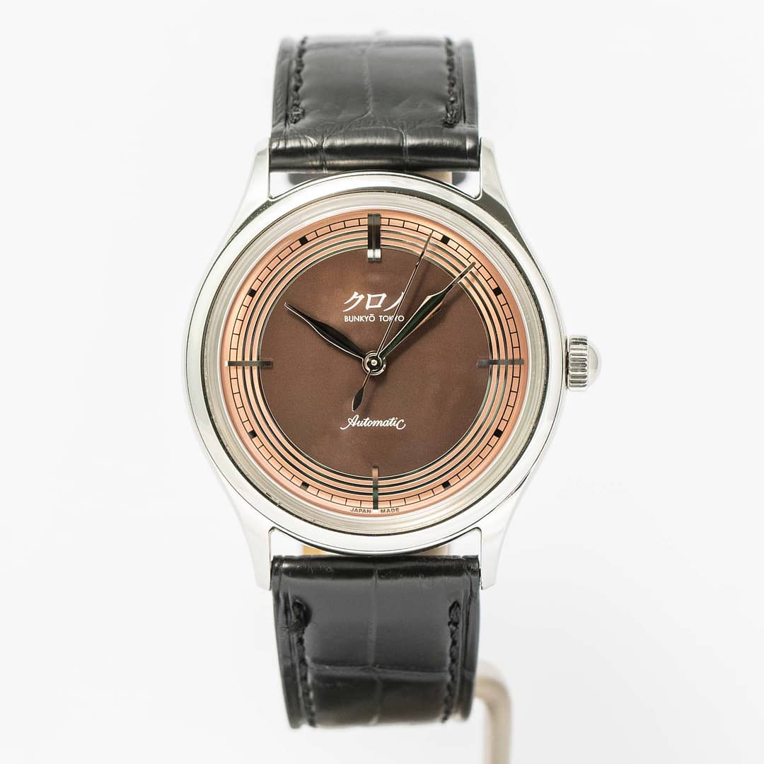kuro Kurono Tokyo Reiwa by Hajime Asaoka Copper Dial Stainless