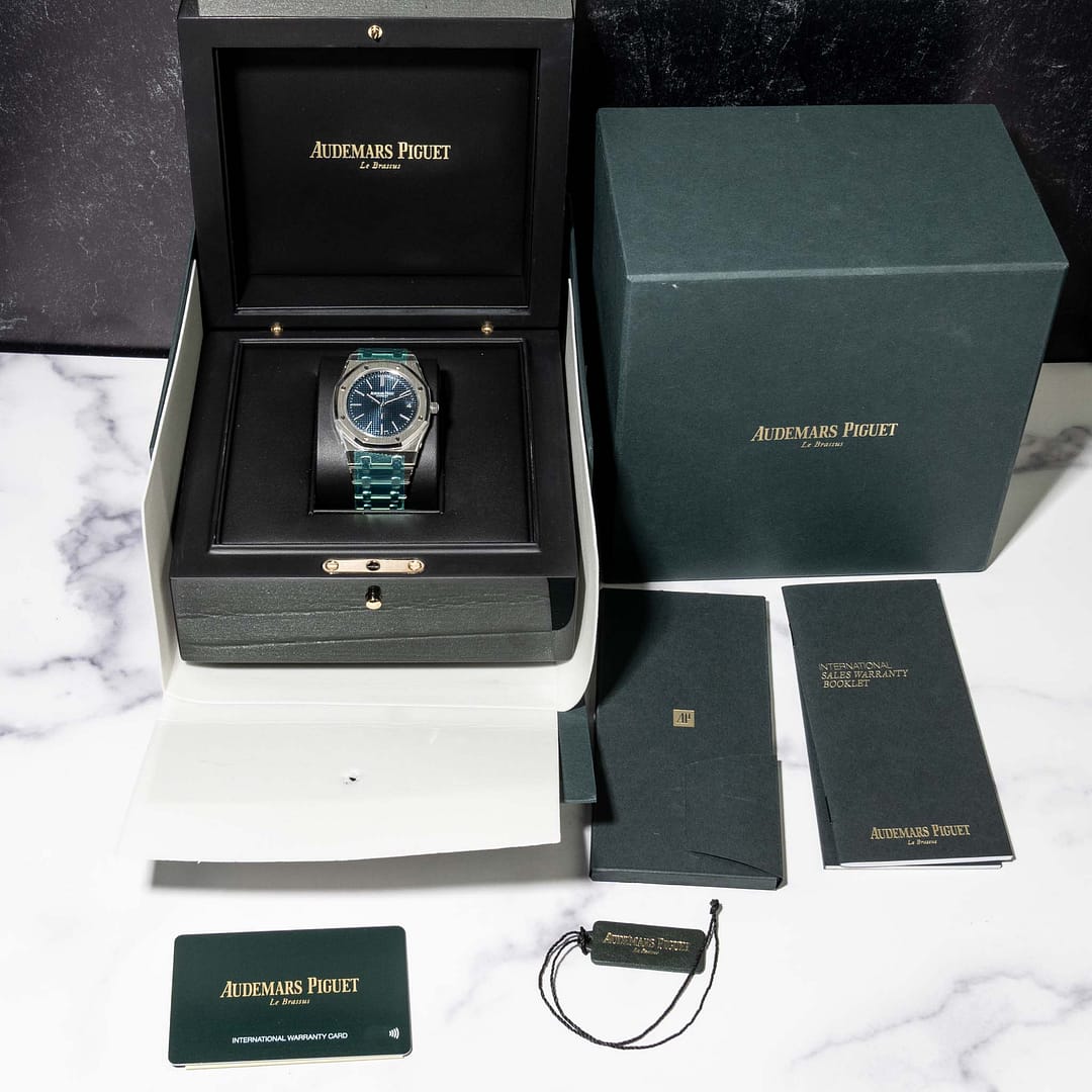 AUDEMARS PIGUET 3点　レザーボックス　コレクション　ブルー AUDEMARS PIGUET 3点 レザーボックス コレクション ブルー AUDEMARS