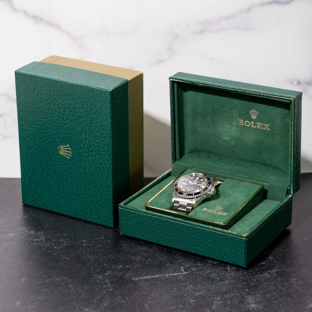 ROLEX グリーンボックス Rolex Green Wave Watch Box 39137 | eBay