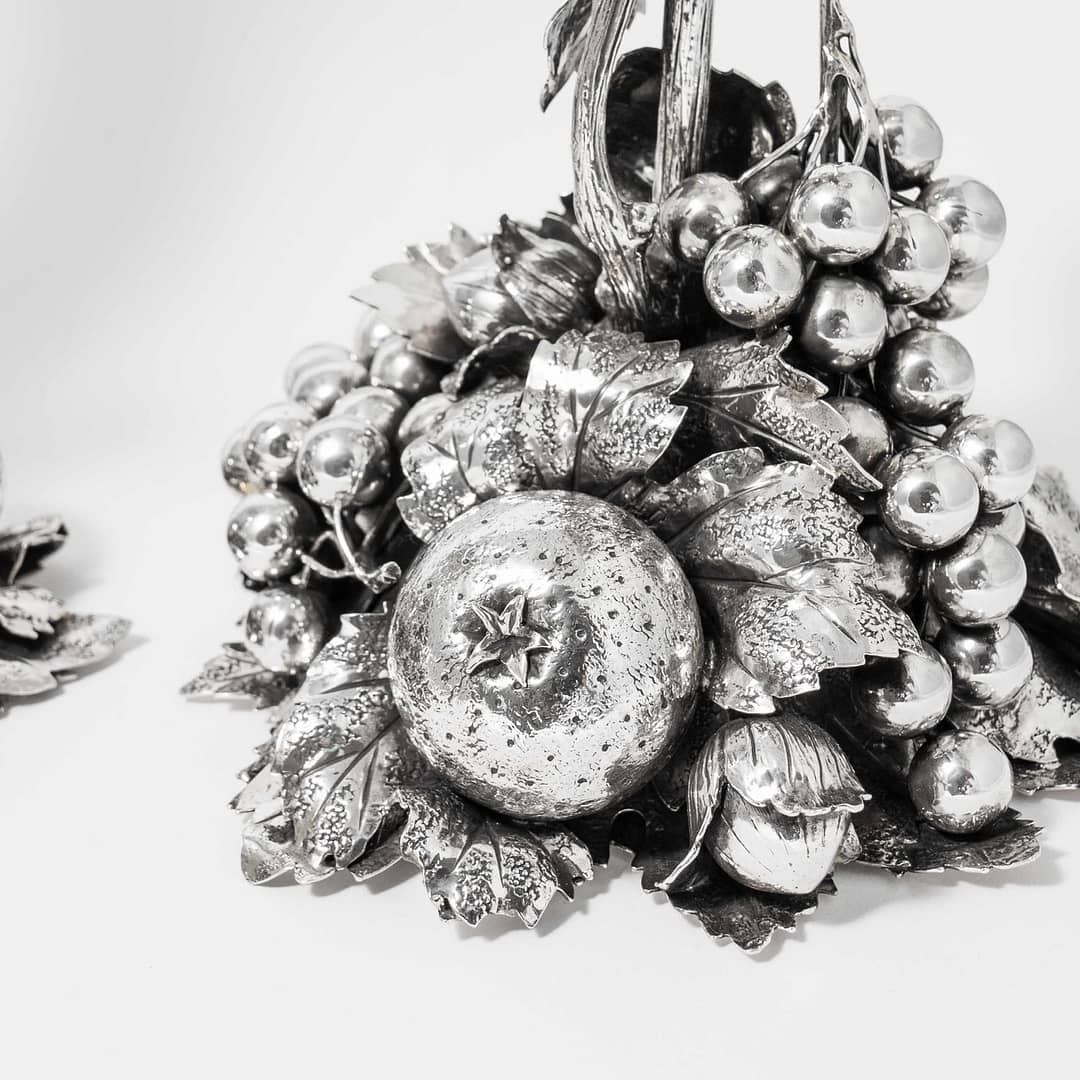アート・デザイン・音楽 MARIO BUCCELLATI Important pair of Mario Buccelatti Sterling Silver