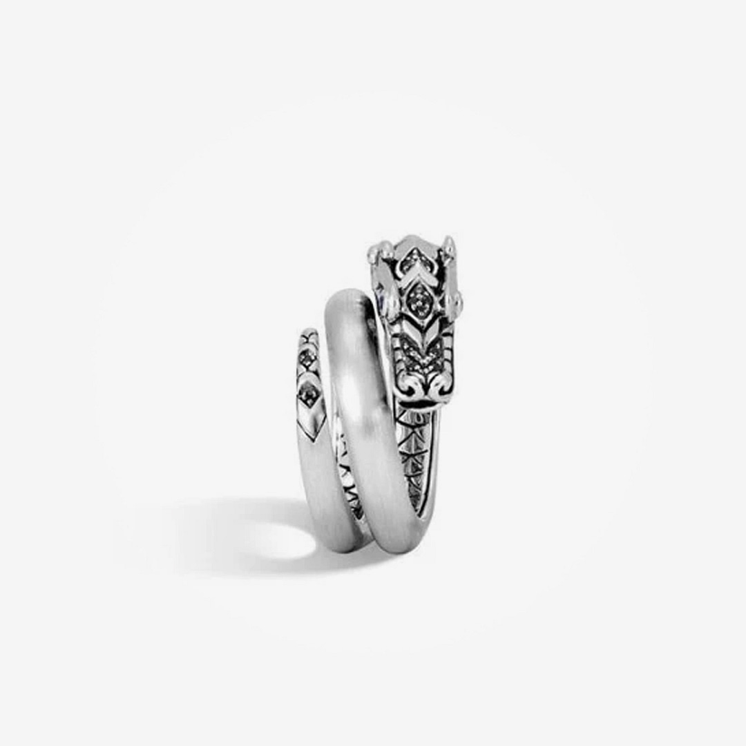 John Hardy Legends Naga Silver Ring — Shreve, Crump & Low
