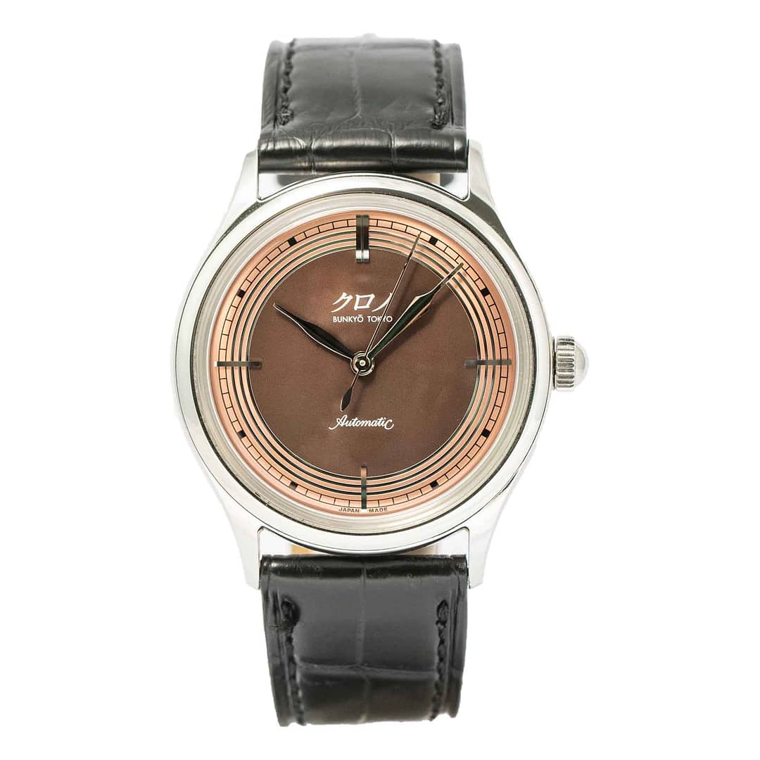 RomaRo - kuri Kurono Tokyo Reiwa by Hajime Asaoka Copper Dial Stainless