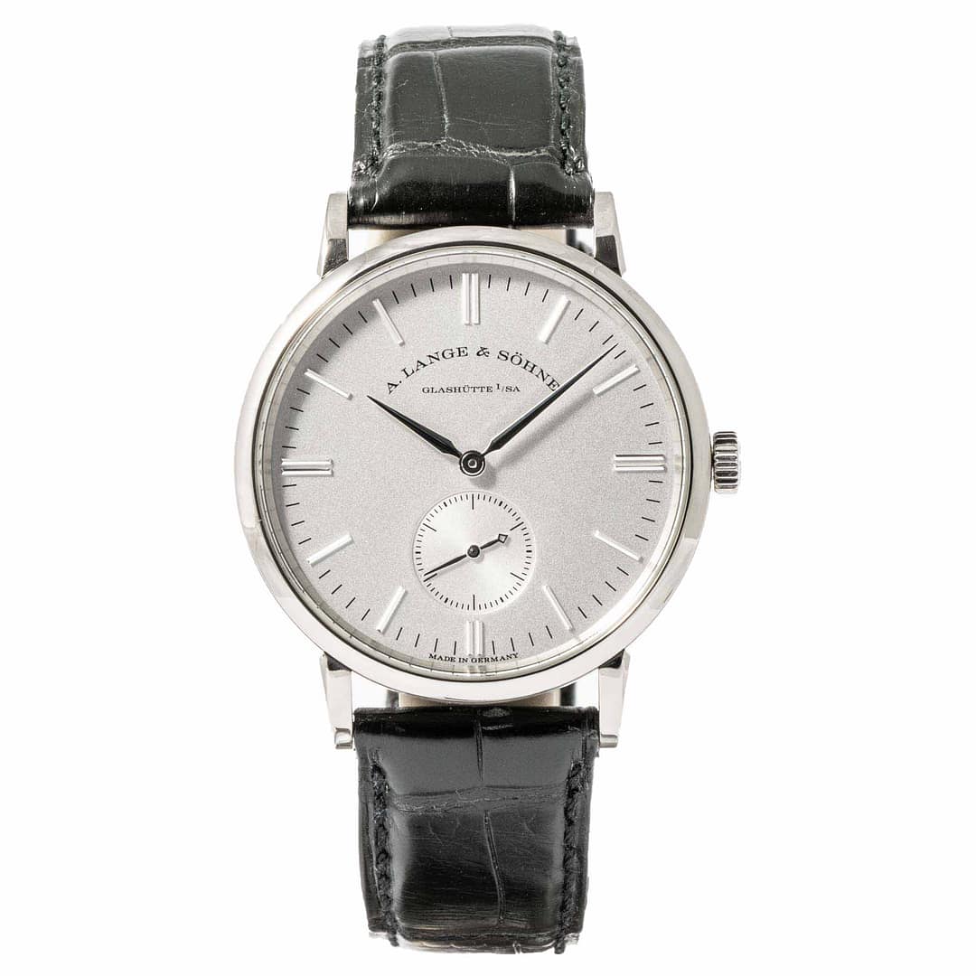 Pre-owned A. Lange & Sohne Saxonia White Gold 35mm (219.026