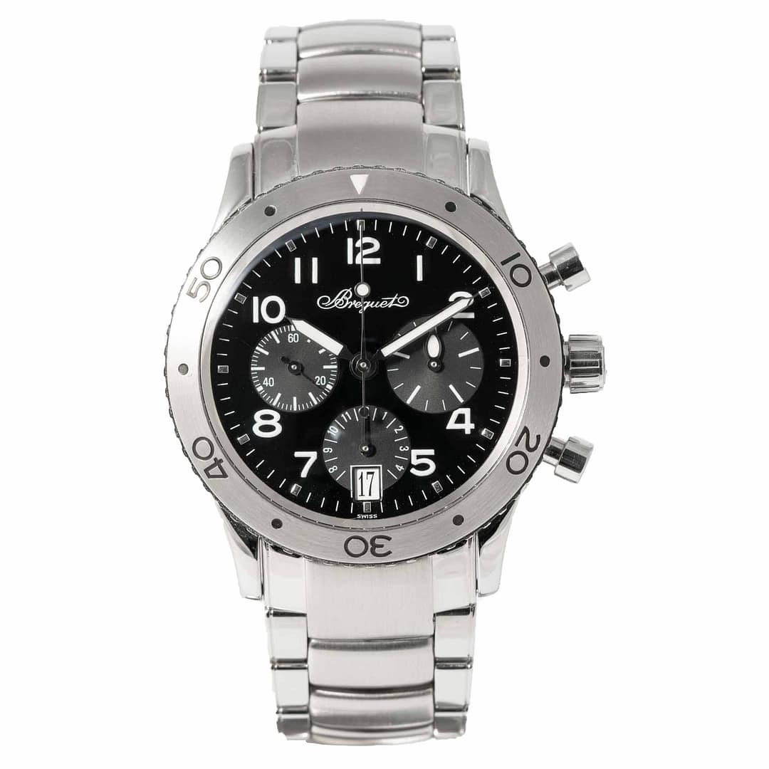 Breguet Type XX Transatlantique Chronograph Stainless Steel 40mm