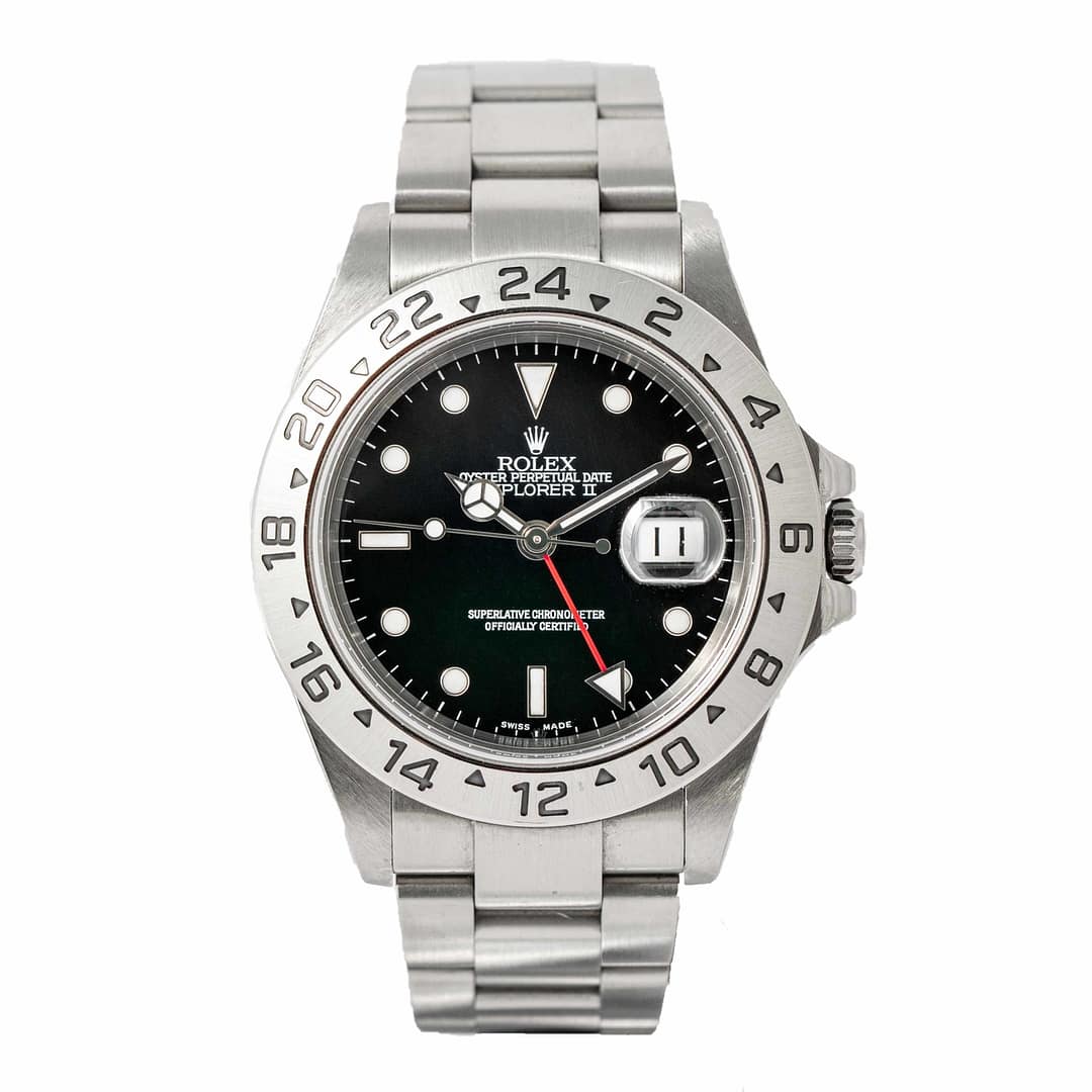 Rolex Explorer II GMT Black Dial Stainless Steel 40mm (16570