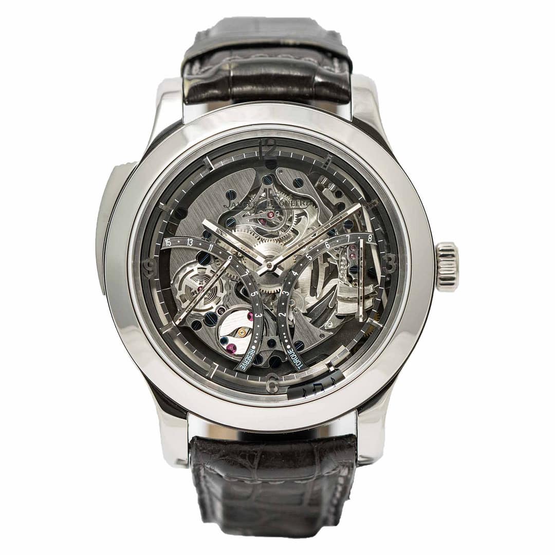 Preowned Jaeger-LeCoultre Master Minute Repeater Skeleton Titanium