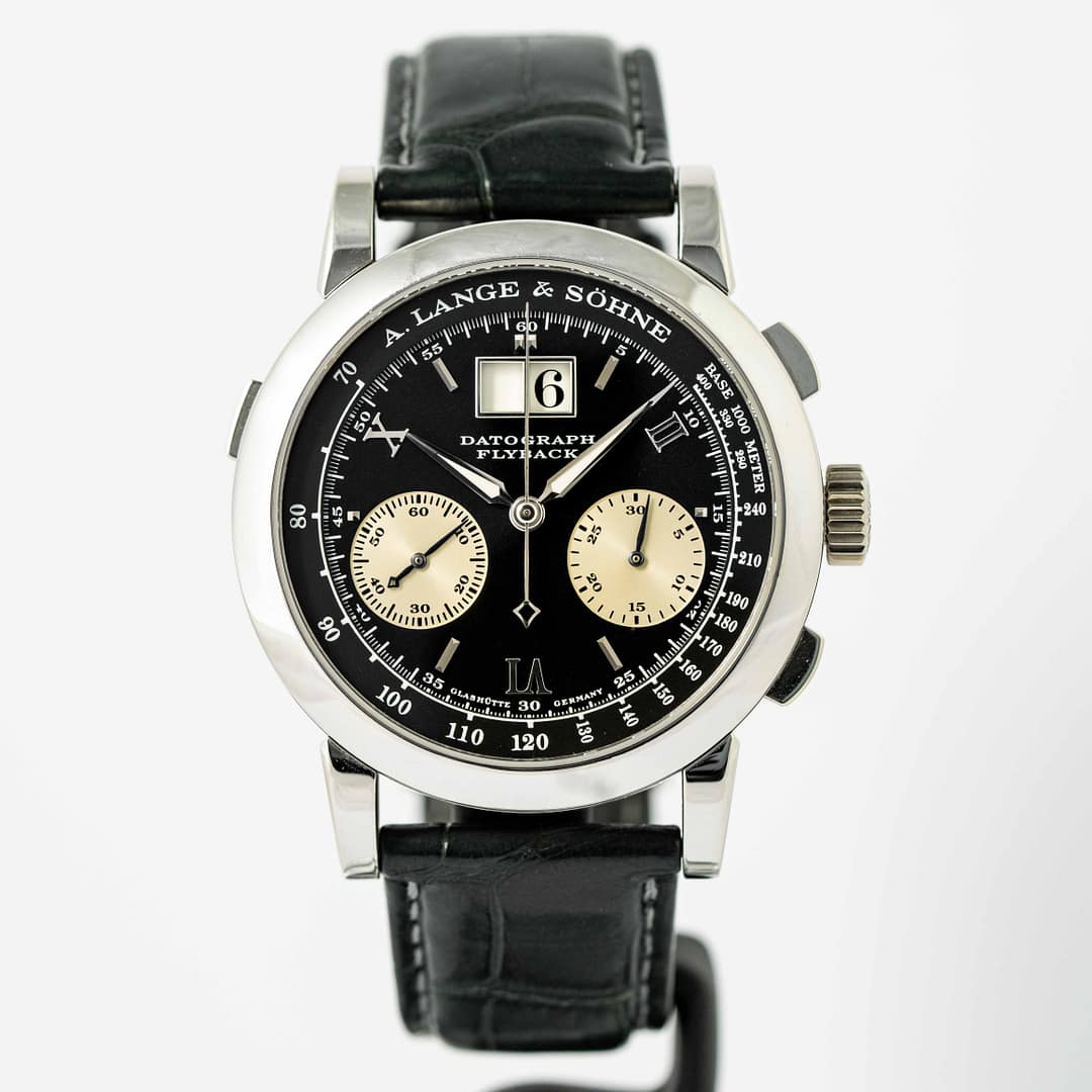 Pre-owned A. Lange & Söhne Datograph Black Dial Platinum 39mm