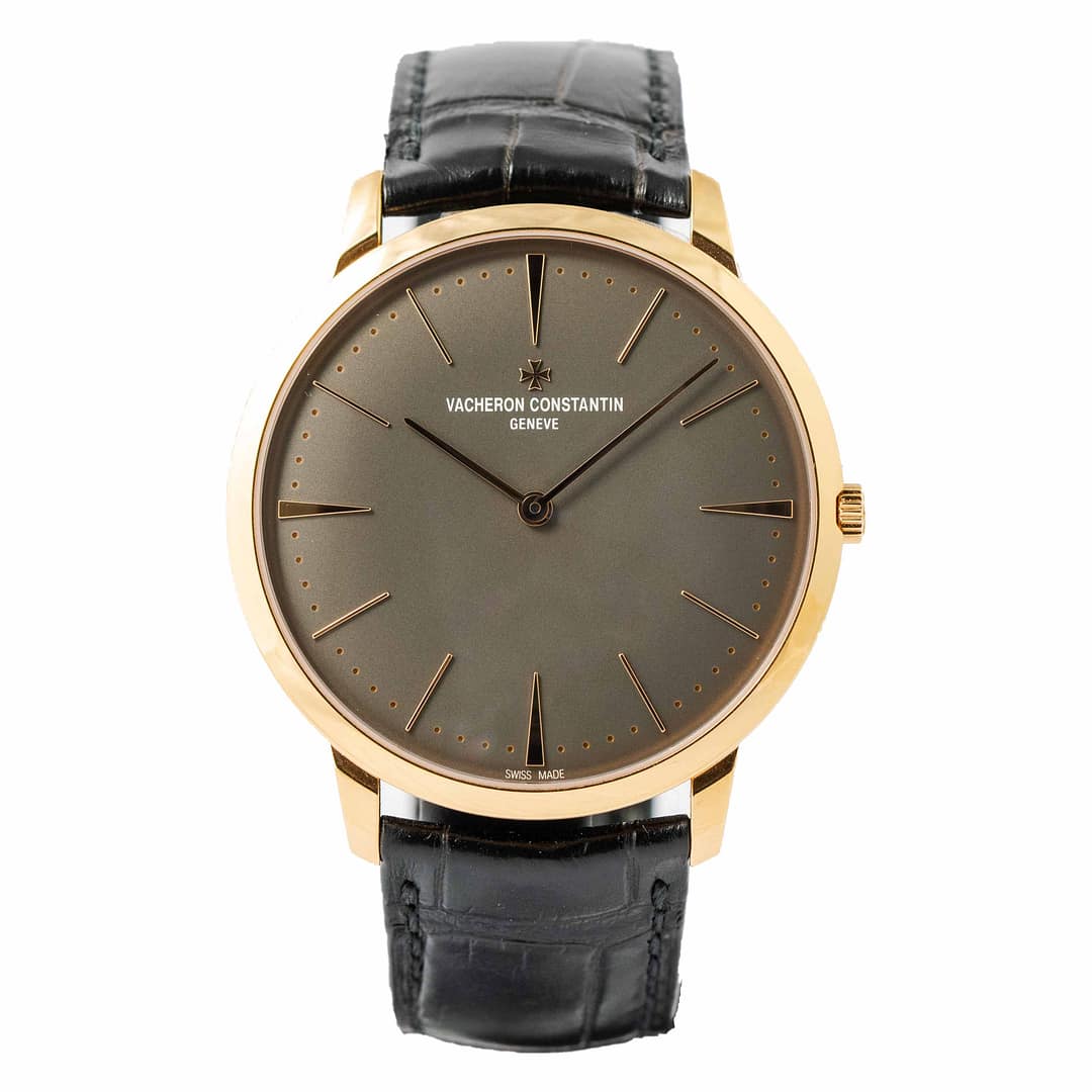 チャウヌ　ポラロイド Pre-owned Vacheron Constantin Patrimony Contemporaine Rose Gold