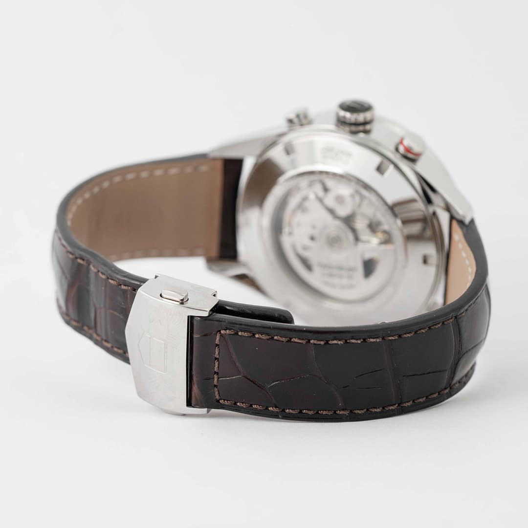Preowned TAG Heuer Carrera Day-Date Chronograph Stainless Steel