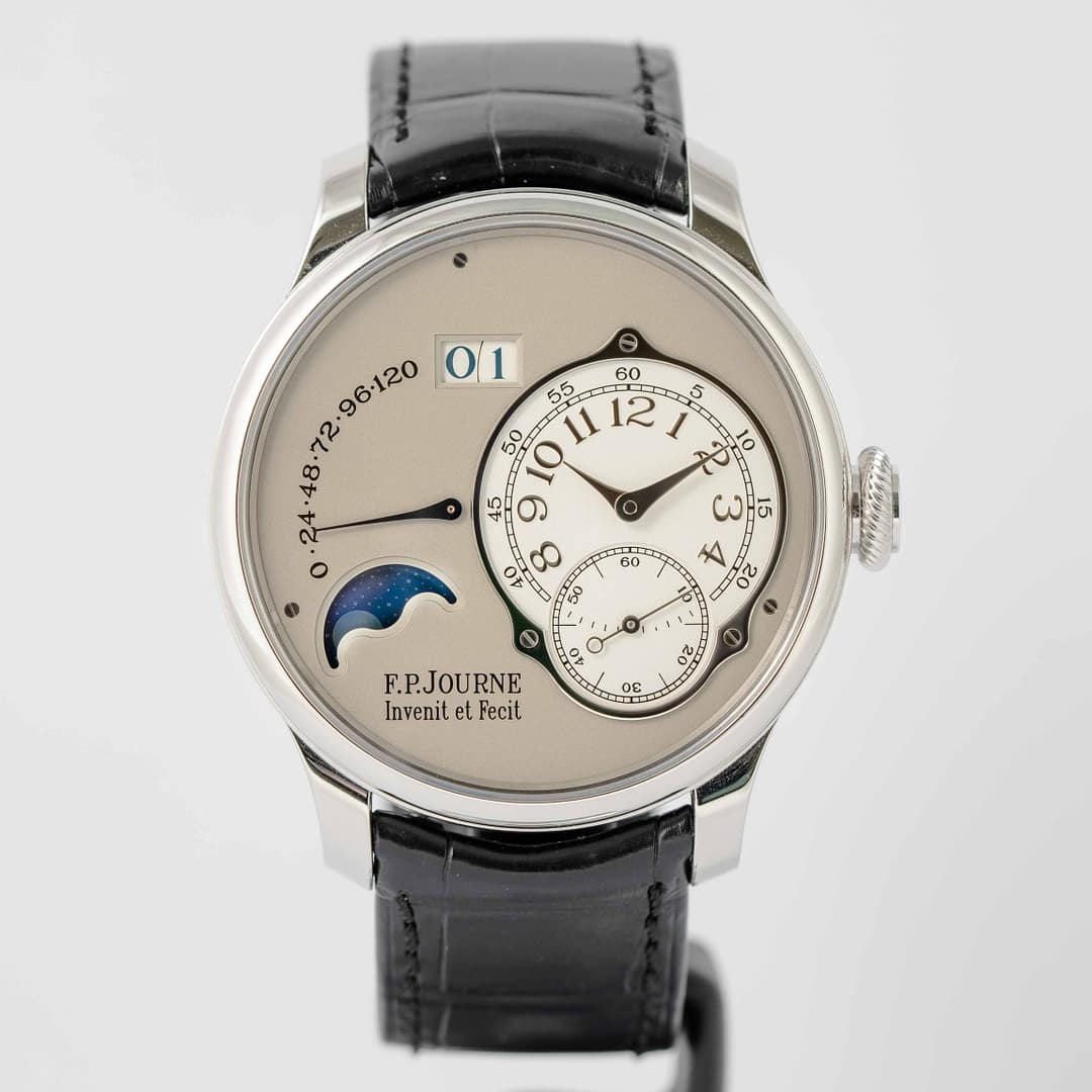 F.P. Journe Octa Lune Automatic Grey Dial Platinum 40mm Calibre