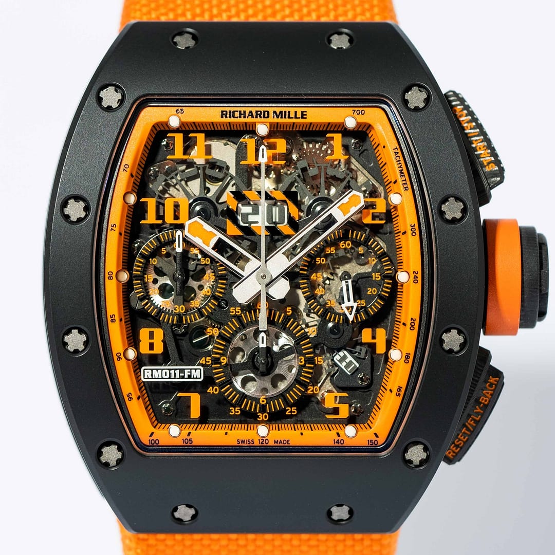 Richard Mille RM 011 Felipe Massa Flyback Chronograph Orange Storm