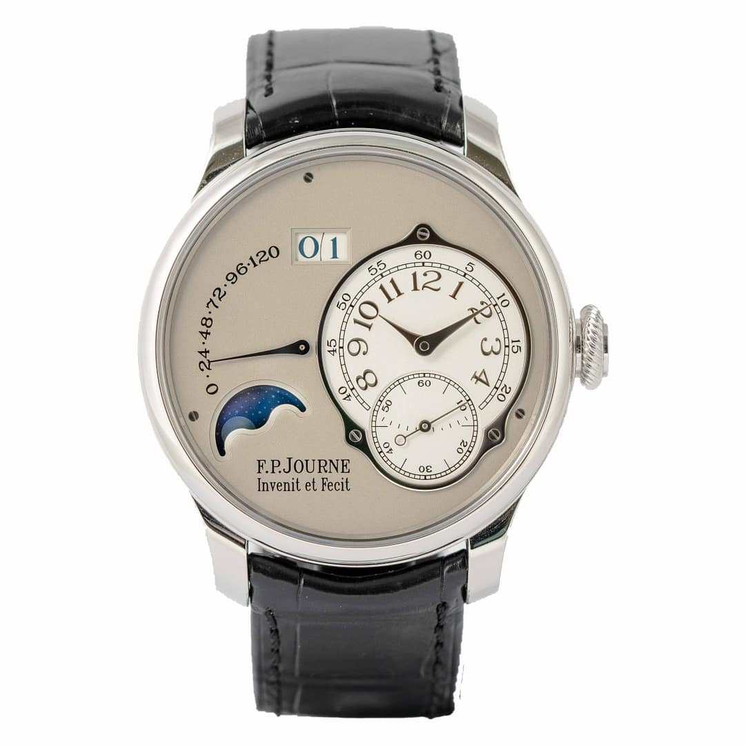 Journe Octa Lune Automatic Grey Dial Platinum 40mm Calibre