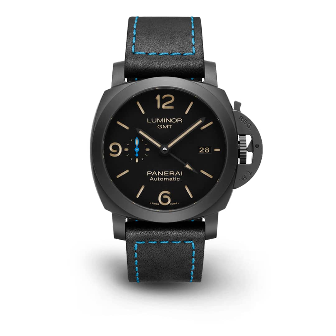 Bonhams : PANERAI | LUMINOR CHRONO MONOPULSANTE 8 DAYS GMT