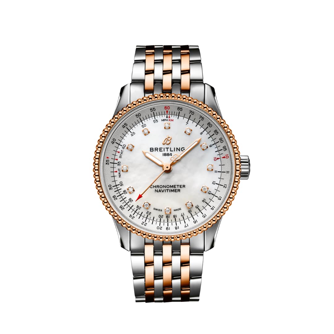 Breitling Navitimer Automatic 35mm Stainless Steel/Rose Gold