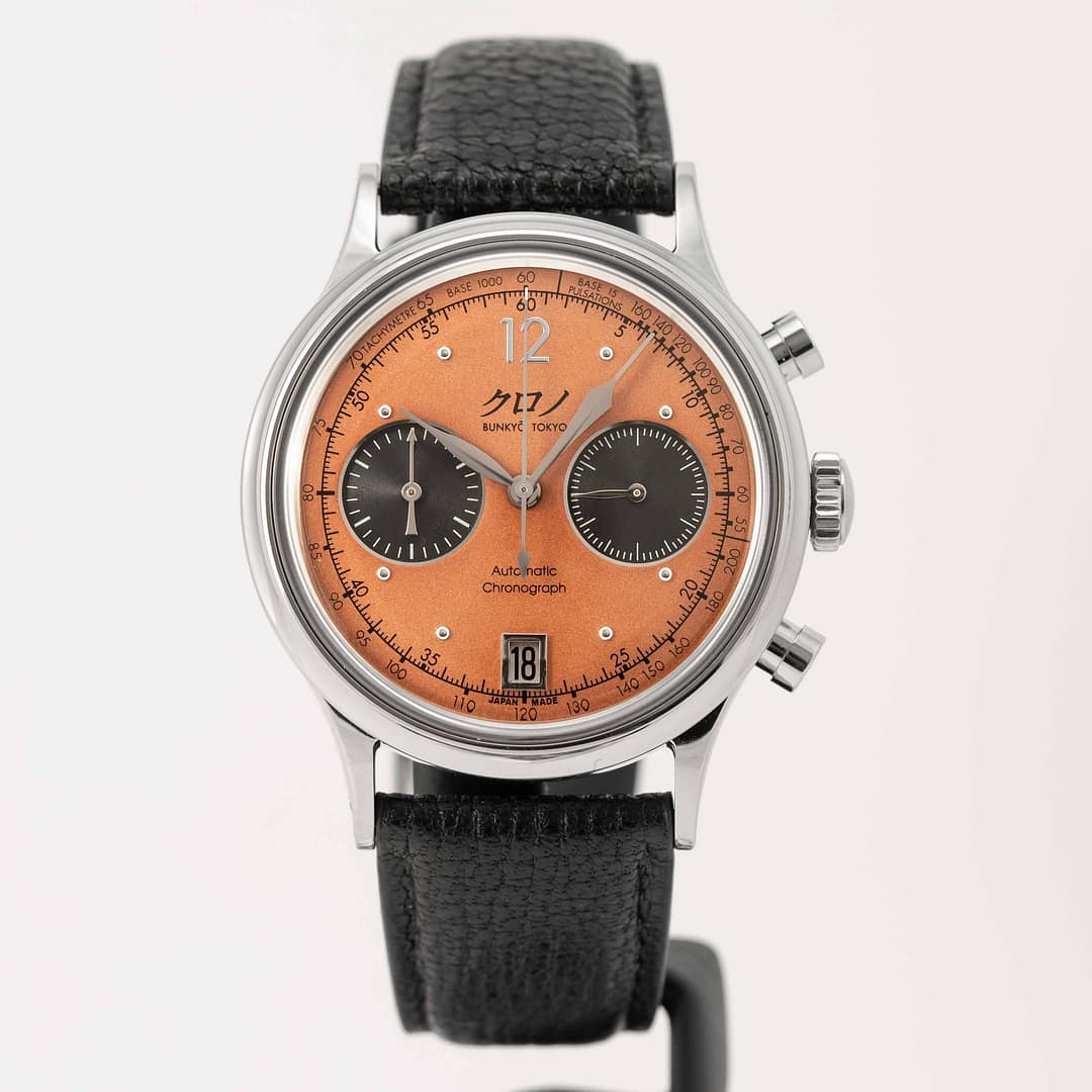 ココノノ Kurono Tokyo Chronograph 1 MK. 2 Stainless Steel 38mm - UNWORN