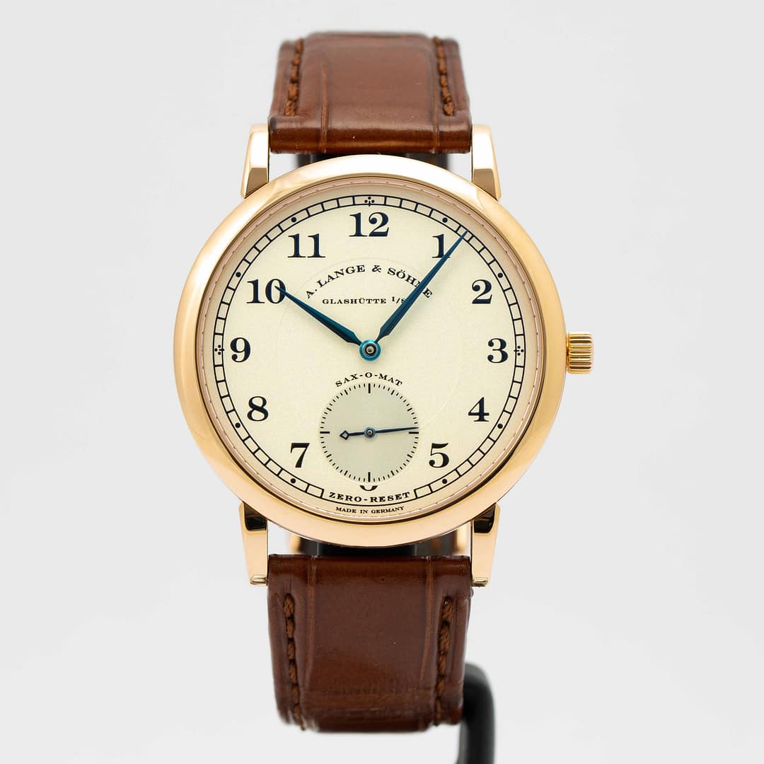 A. Lange & Sohne 1815 Automatik Sax-O-mat ZERO-RESET Argente Dial