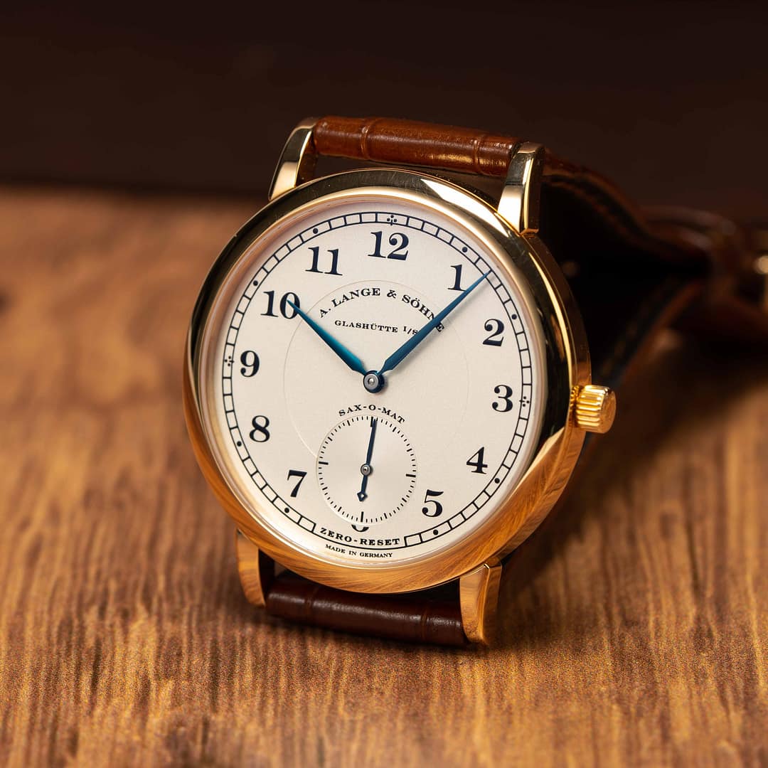 A. Lange & Sohne 1815 Automatik Sax-O-mat ZERO-RESET Argente Dial