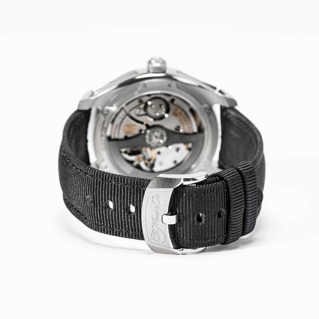 H. Moser & Cie Pioneer Center Seconds Cosmic Green Dial Stainless