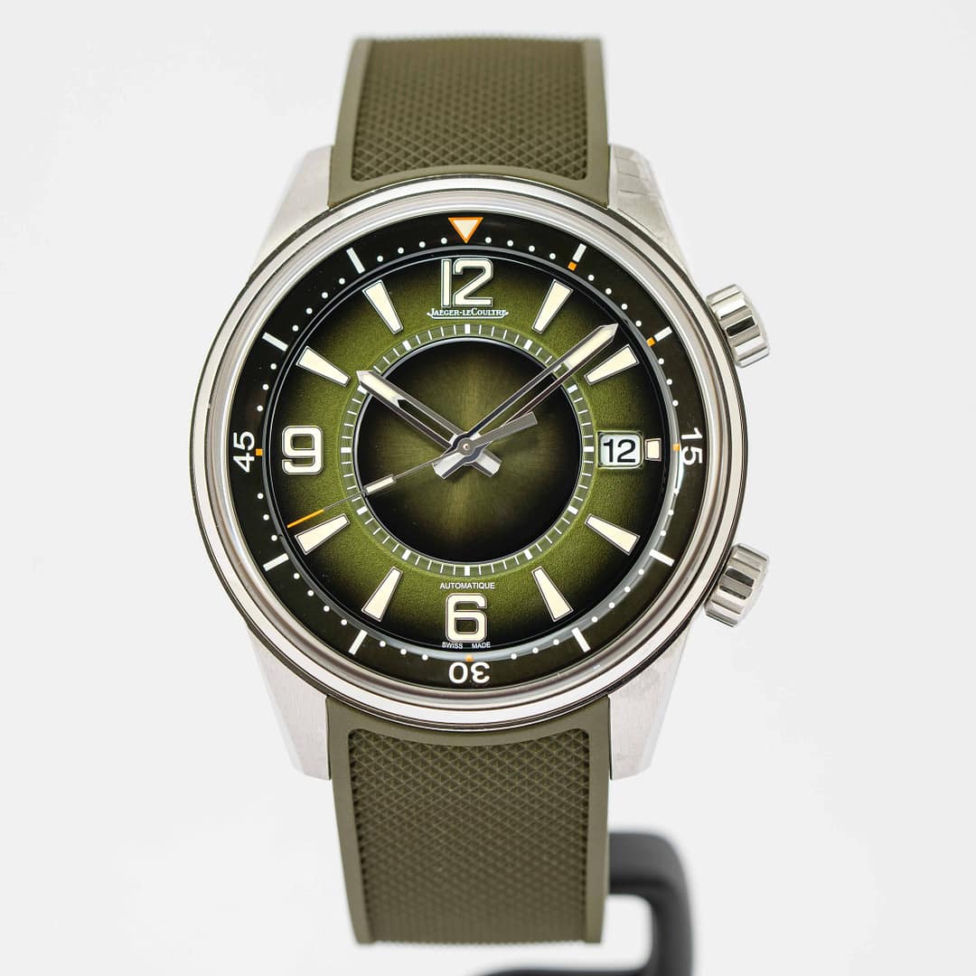 Preowned Jaeger-LeCoultre Polaris Date Green Dial Boutique