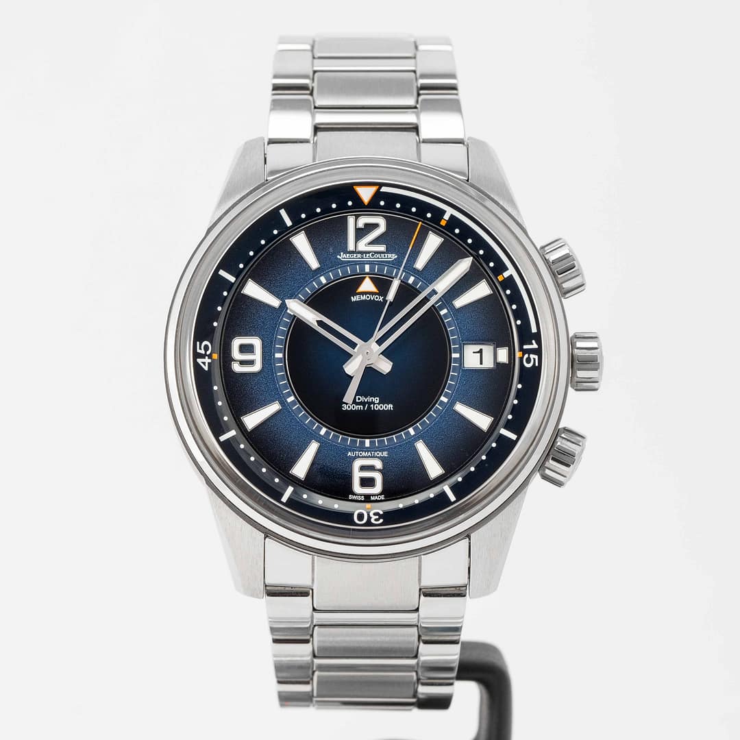 Preowned Jaeger-LeCoultre Polaris Mariner Memovox Stainless Steel