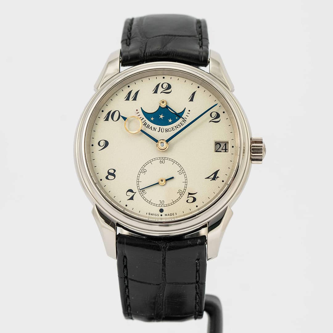 Urban Jürgensen ref. 2340 Moon Phase White Gold 40mm (2340WG